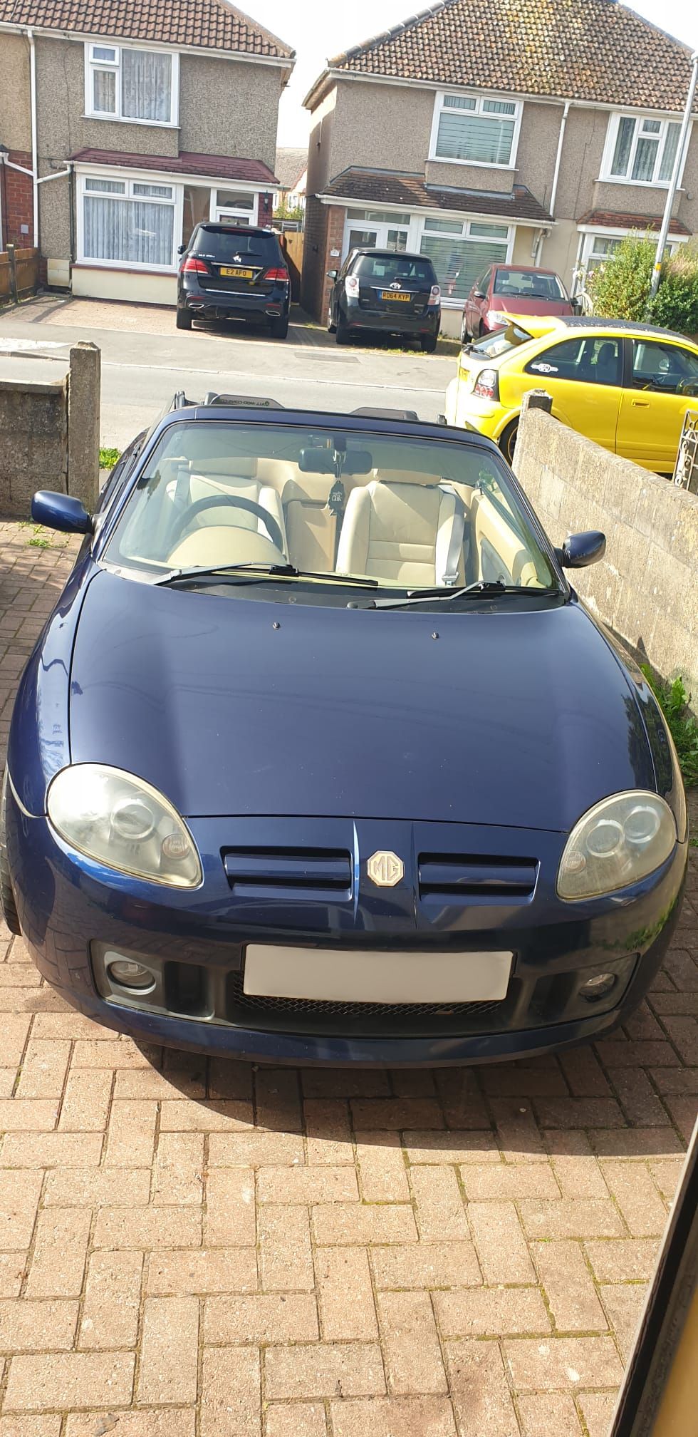 MG TF Front View